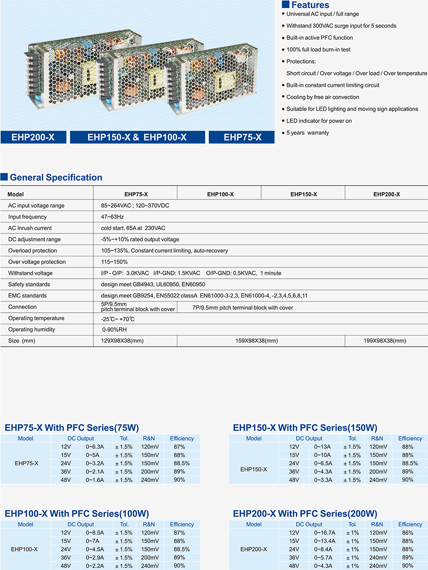75~200W--High--Reliability-Series