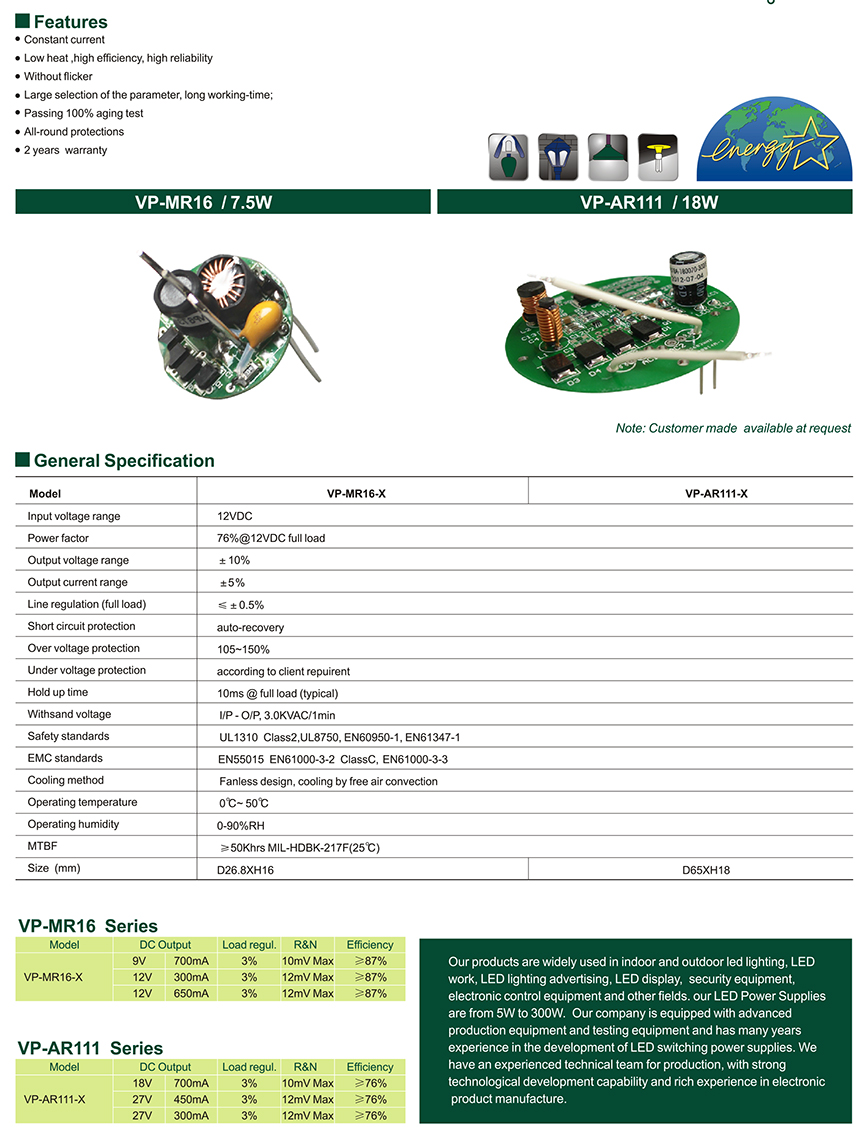 LED-Built-in--Driver-VP-Series